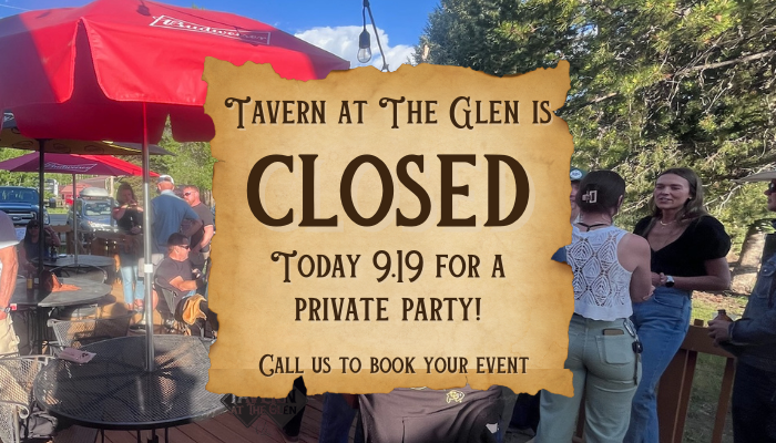 Closed for a Private Event
