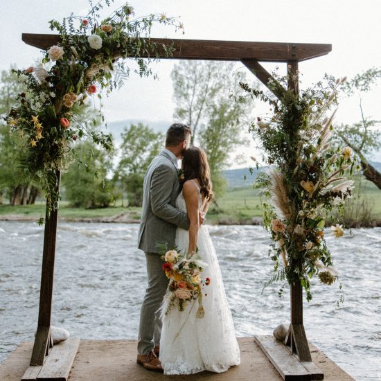 Riverside wedding venue
